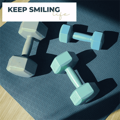 Keep Smiling Startpakke (Håndvægte)